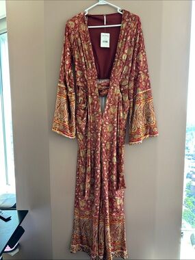 Boho Floral Jumpsuit